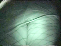 The girl with juicy ass got her fishnet panty hose upskirt recorded on the upskirt camera!